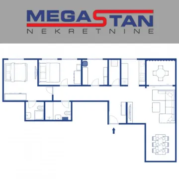 Izdavanje, četvorosoban stan, 107m², Stari Grad, Beograd - image 12