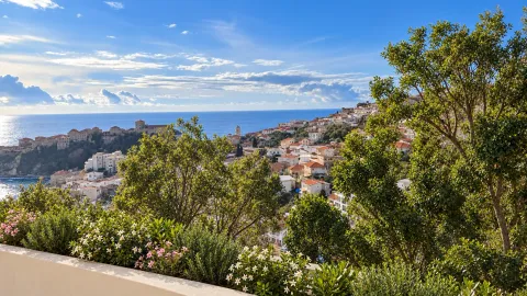 Beautiful view of the sea and the coast from the terrace. - image 7