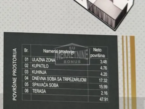 Prodaja, dvosoban stan, 48m², Centar, Subotica - image 2