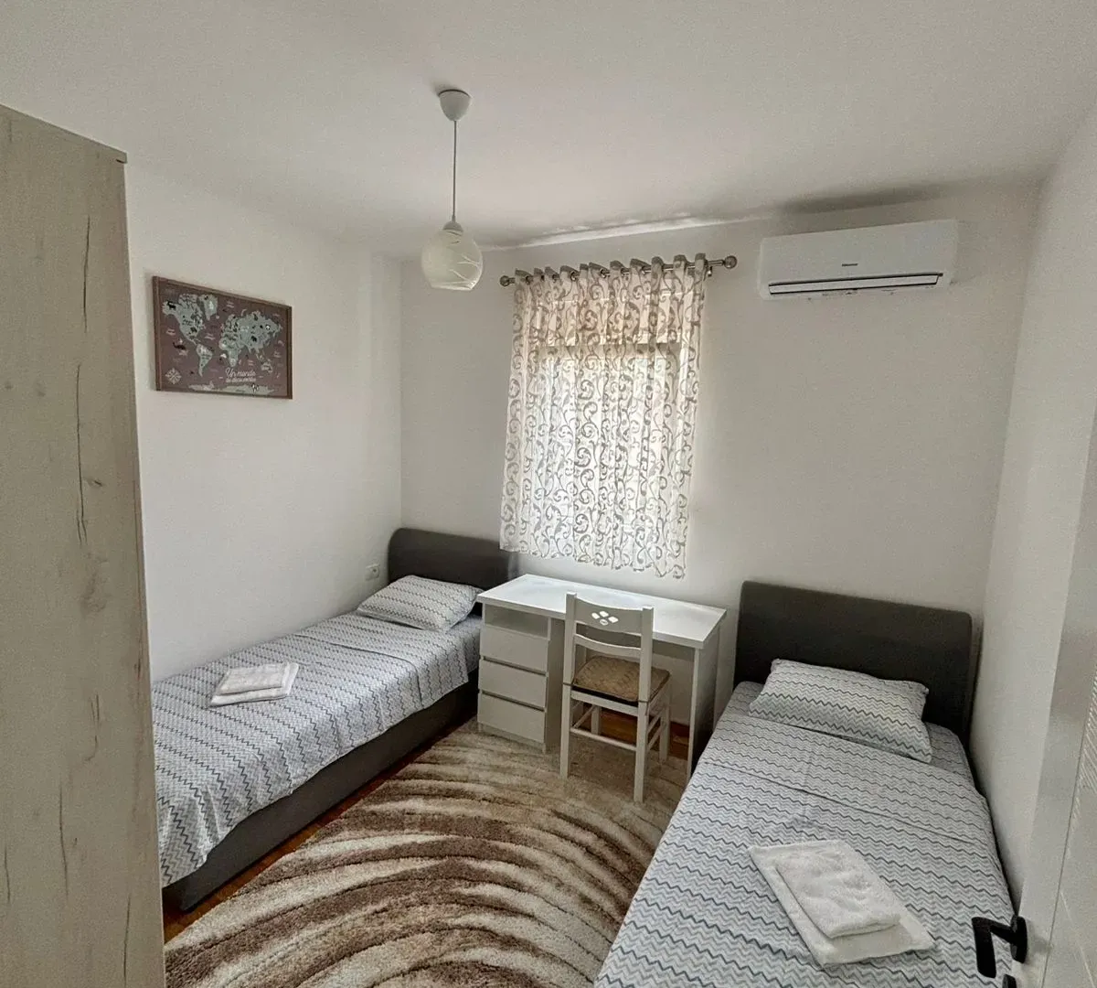 Rent, two bedroom apartment, 61m², Zagorič, Podgorica