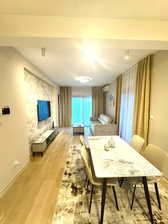 Rent, one bedroom apartment, 49m², Pržno, Budva