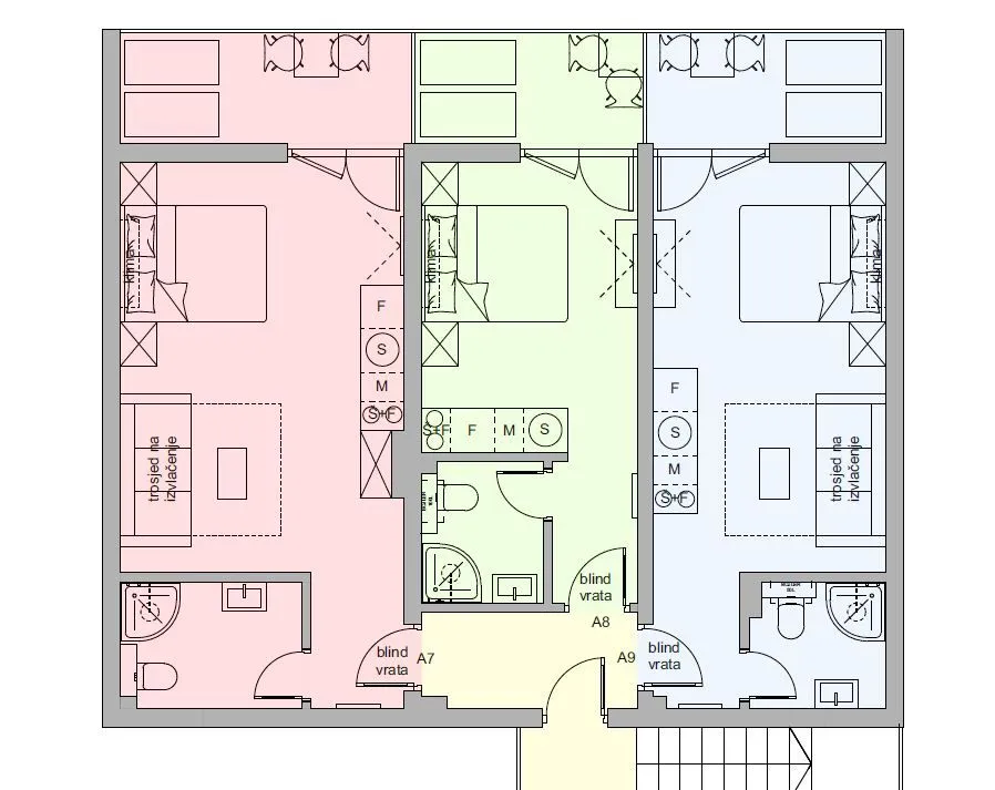 Prodaja, trosoban stan, 90m², Centar, Bar