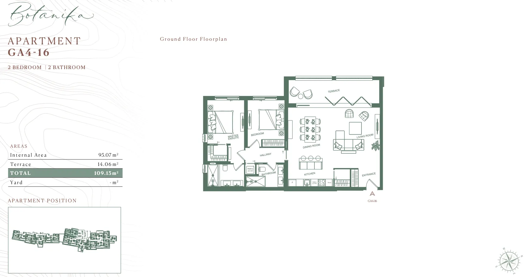 Prodaja, stan, 109m², Luštica Bay, Tivat