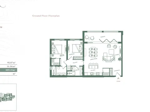 Prodaja, stan, 109m², Luštica Bay, Tivat - image 17