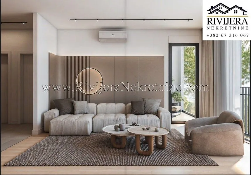 Prodaja, jednosoban stan, 58m², Radanovići, Kotor