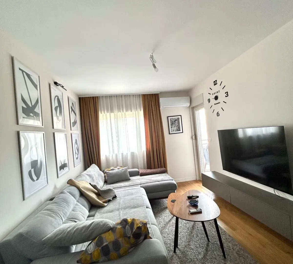 Rent, one bedroom apartment, 42m², Central Point, Podgorica