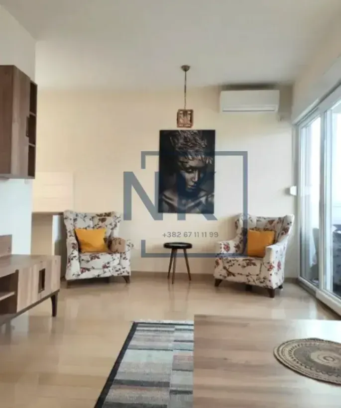 Izdavanje, jednosoban stan, 54m², City Kvart, Podgorica