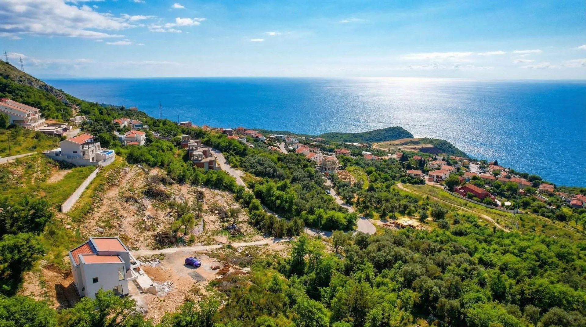 Sale, land lot, 506m², Blizikuće, Budva