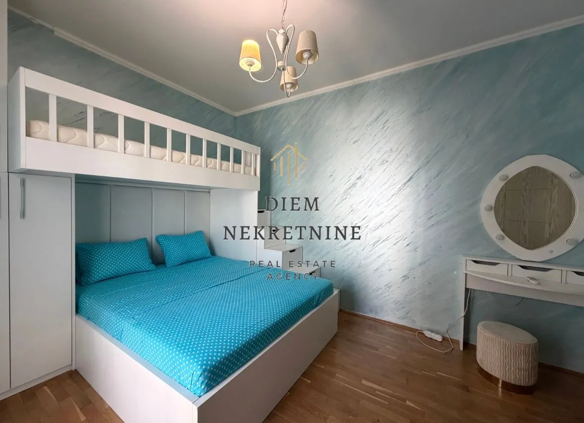 Rent, one bedroom apartment, 44m², Blok 6, Podgorica