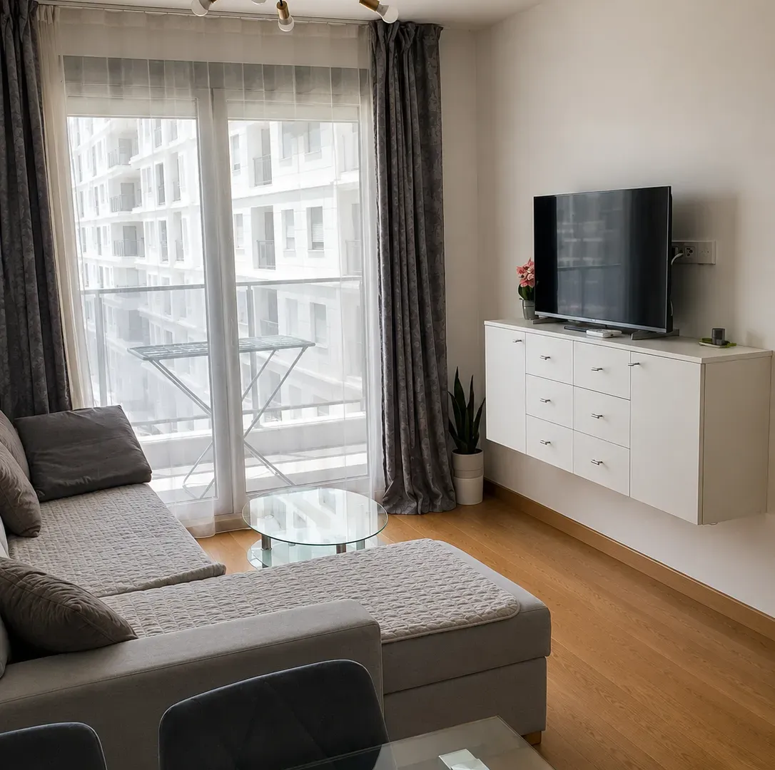 Rent, one bedroom apartment, 48m², Tološka šuma, Podgorica