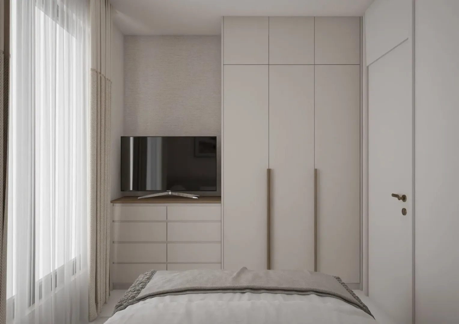 Sale, two bedroom apartment, 45m², Bečići, Budva