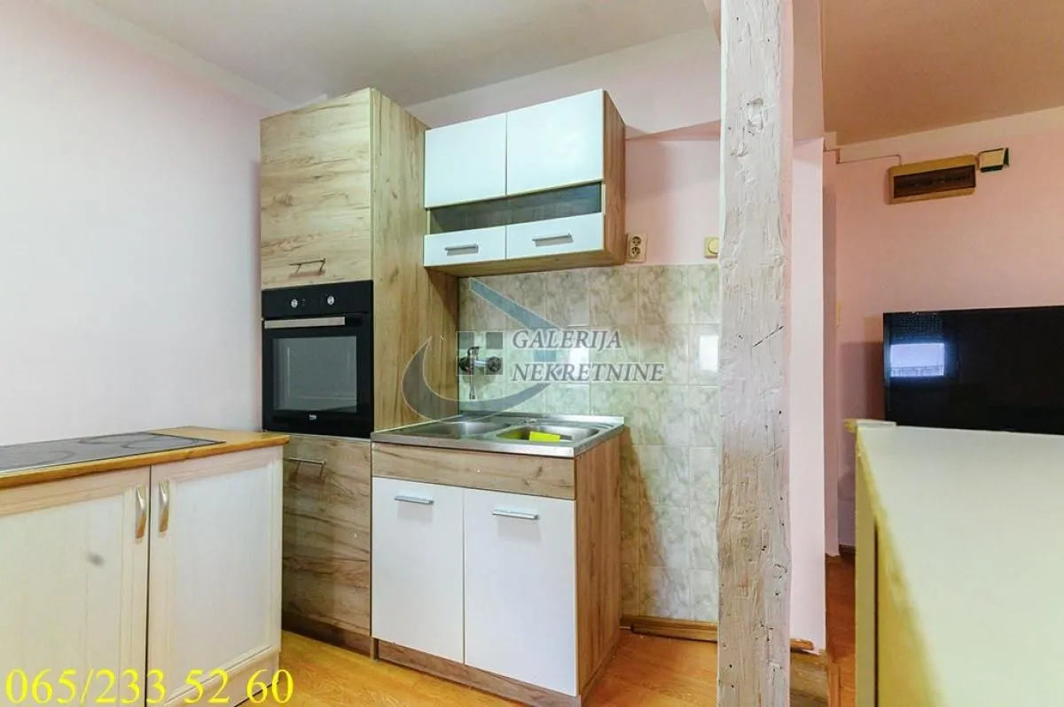 Sale, two bedroom apartment, 37m², Đeram Pijaca, Beograd