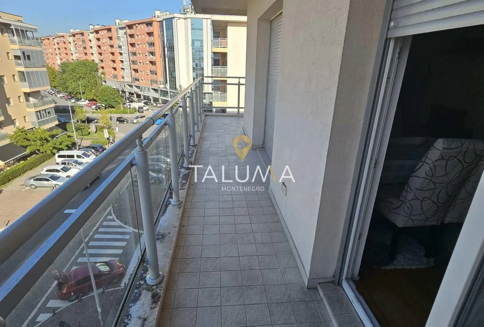 Rent, one bedroom apartment, 54m², City Kvart, Podgorica