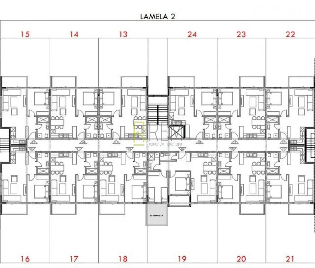 Prodaja, jednosoban stan, 47m², Donja Gorica, Podgorica