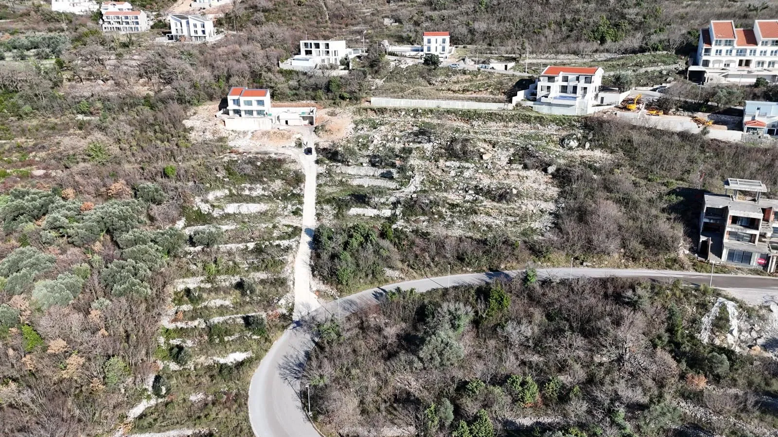 Prodaja, plac, 851m², Tudorovići, Budva