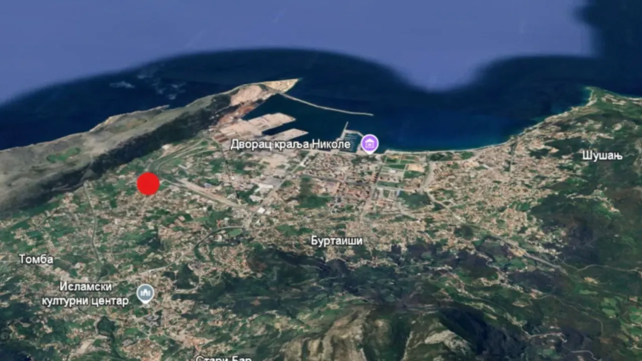 Sale, land lot, 347m², Bar, Crna Gora