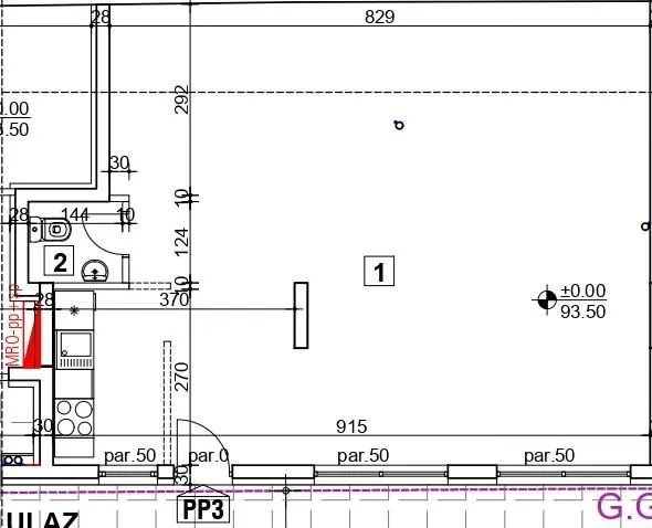 Prodaja, dvosoban stan, 62m², Zemun Gornji Grad, Zemun Sve Podlokacije