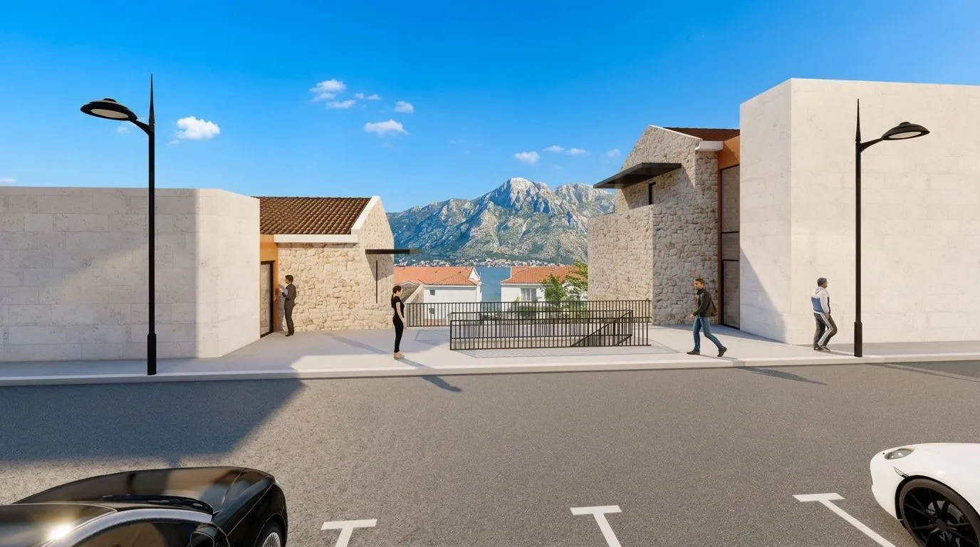 Sale, two bedroom apartment, 72m², Kotor, Crna Gora