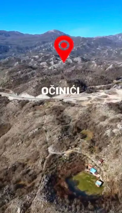 Sale, land lot, 31519m², Očinići, Cetinje