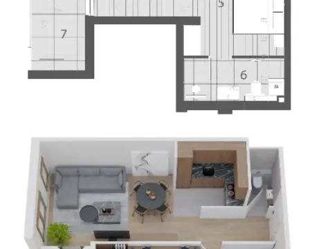 Prodaja, dvosoban stan, 58m², Novi Beograd Sve Podlokacije, Beograd - image 5