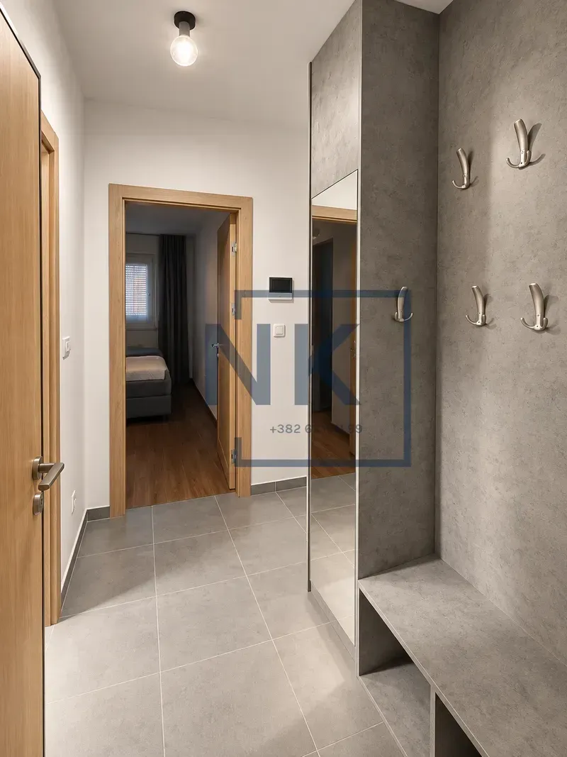 Rent, one bedroom apartment, 50m², Master Kvart, Podgorica