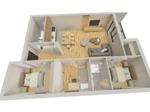Prodaja, trosoban stan, 82m², Sremska Kamenica, Petrovaradin - image 3