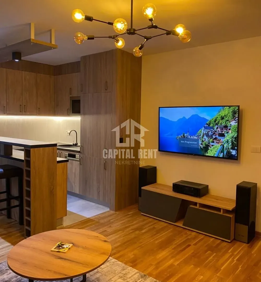 Izdavanje, dvosoban stan, 47m², Ledine, Beograd