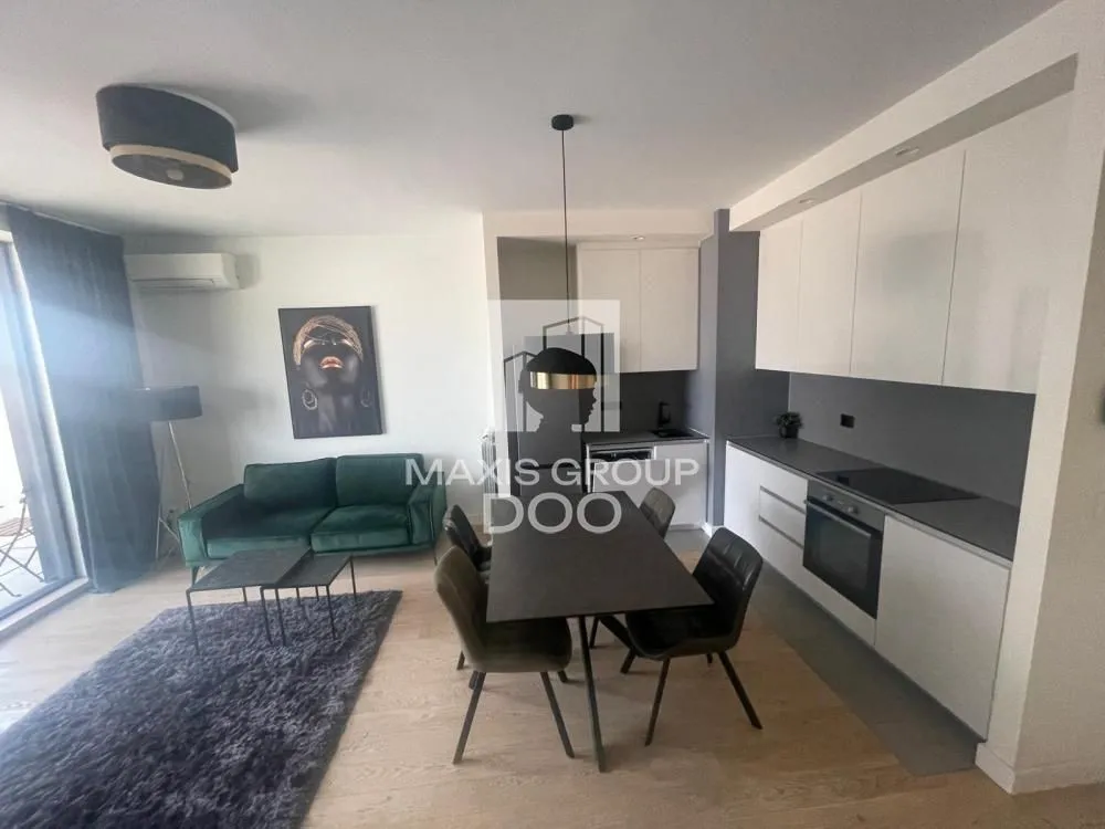 Izdavanje, jednosoban stan, 52m², Savski Venac, Beograd