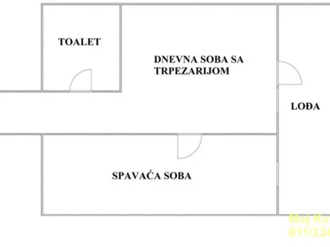 Sale, one bedroom apartment, 40m², Mirijevo Sve Podlokacije, Beograd - image 6