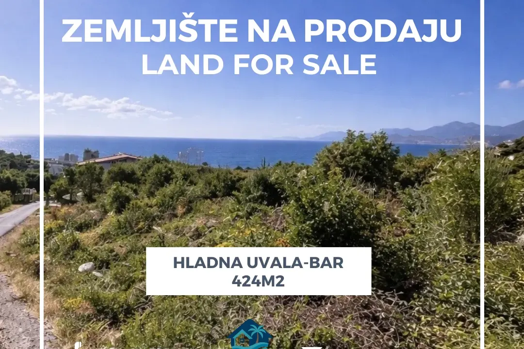 Sale, land lot, 424m², Hladna Uvala, Bar