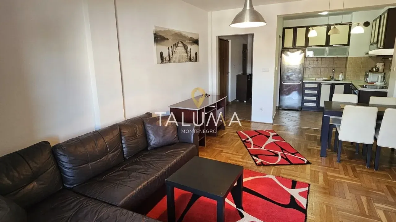 Rent, one bedroom apartment, 53m², Zabjelo, Podgorica