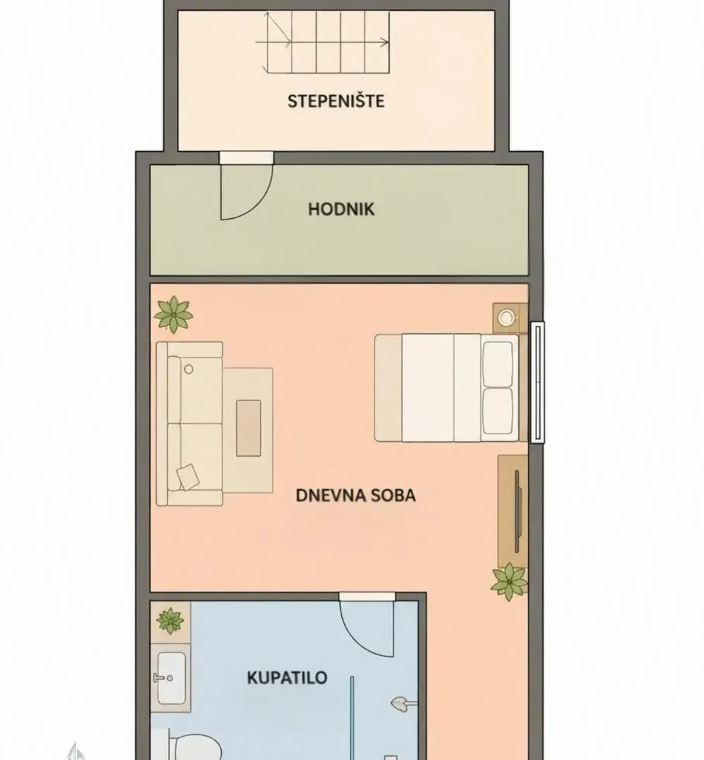 Prodaja, jednosoban stan, 20m², Bežanijska Kosa 3, Bežanijska Kosa Sve Podlokacije