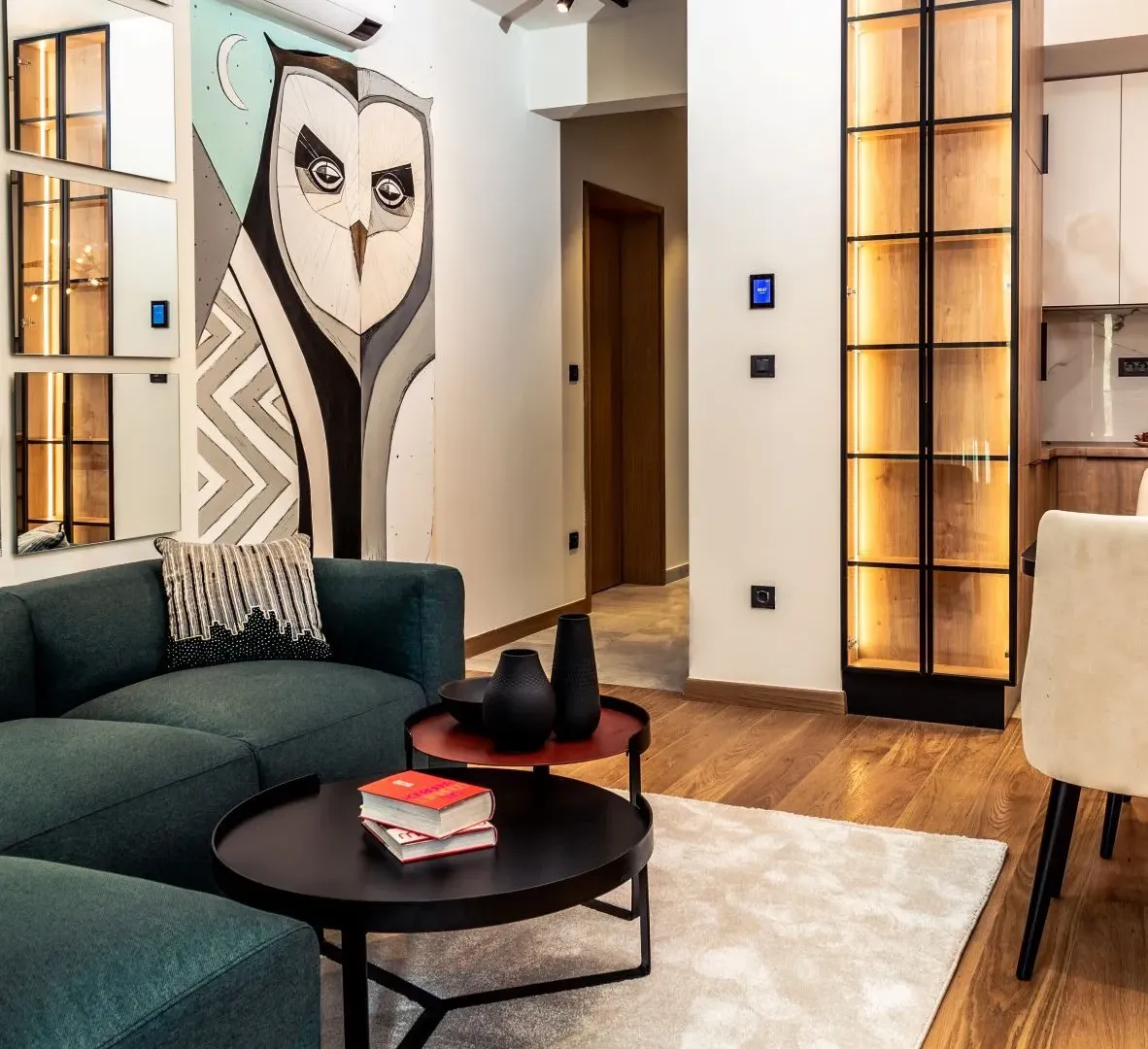 Izdavanje, jednosoban stan, 55m², City Kej, Podgorica