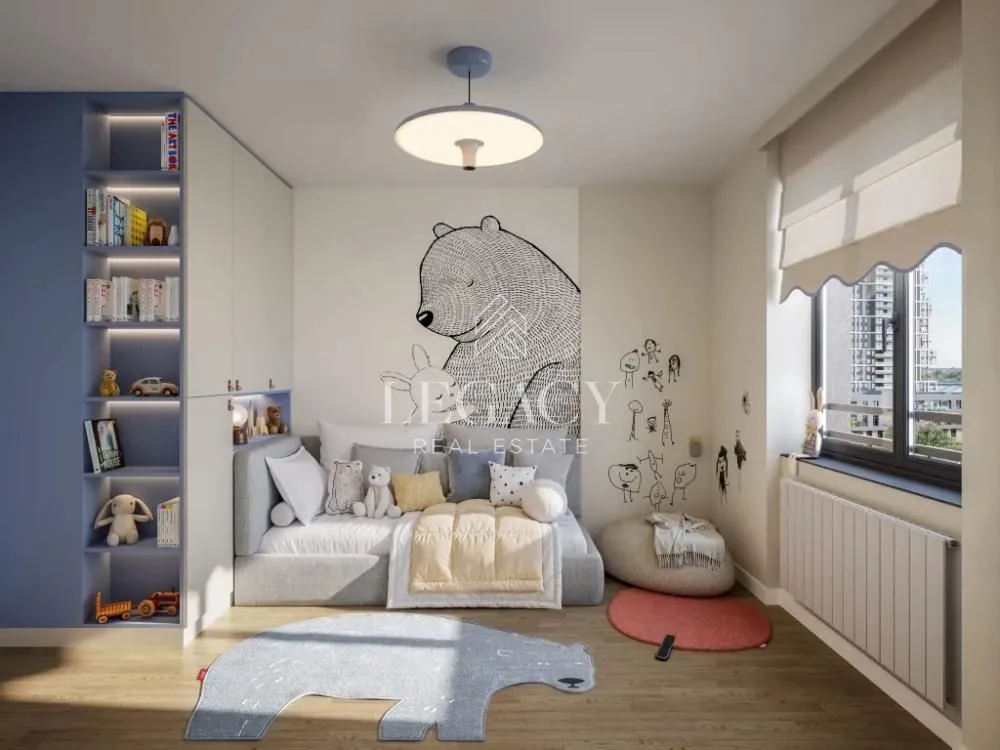 Sale, two bedroom apartment, 49m², Savski Venac, Beograd