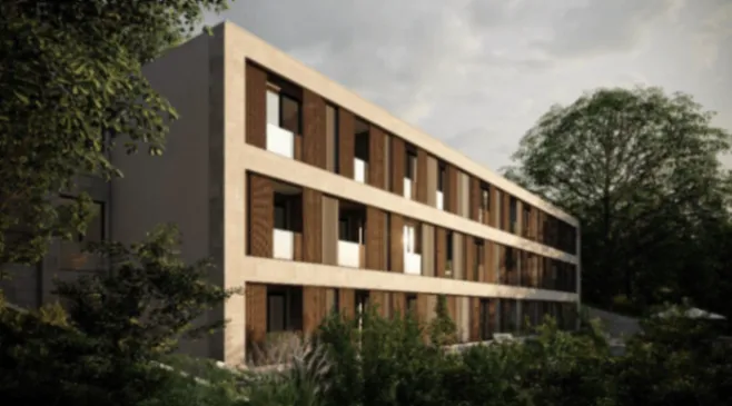 Prodaja, jednosoban stan, 45m², Luštica, Tivat