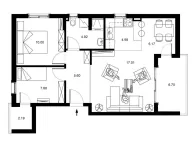 Prodaja, dvosoban stan, 63m², Bečići, Budva - image 11