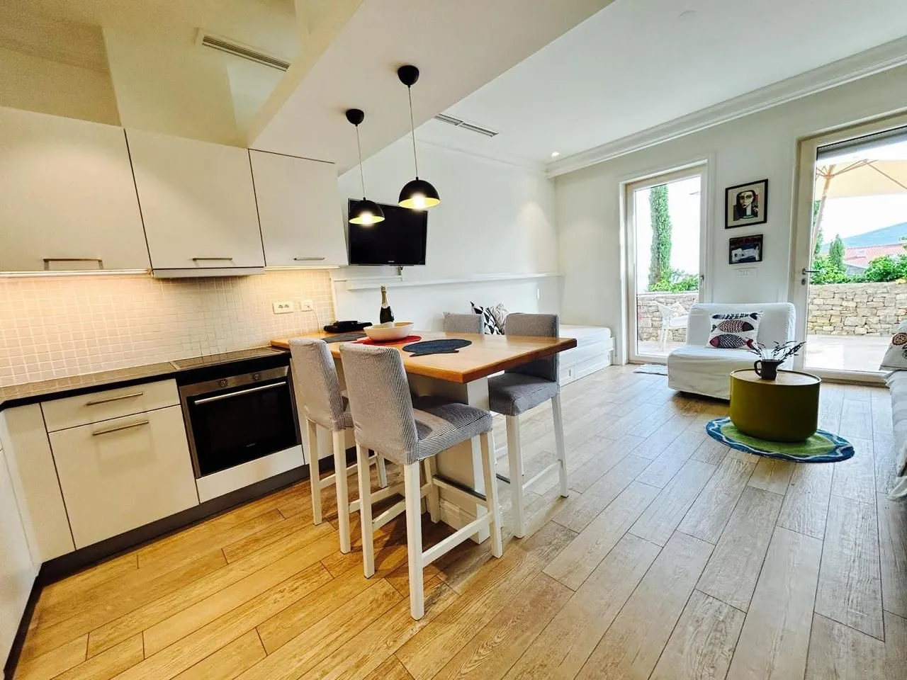 Daily-rent, studio apartment, 52m², Luštica Bay, Tivat