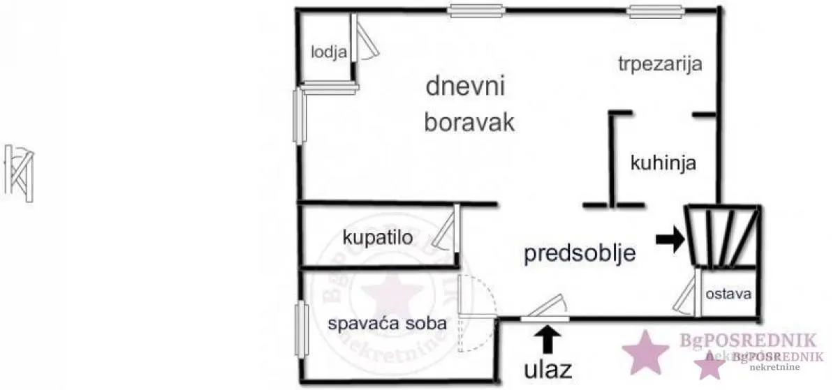 Prodaja, četvorosoban stan, 91m², Miljakovac, Rakovica
