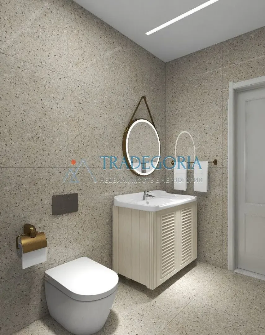 Prodaja, jednosoban stan, 53m², Risan, Kotor