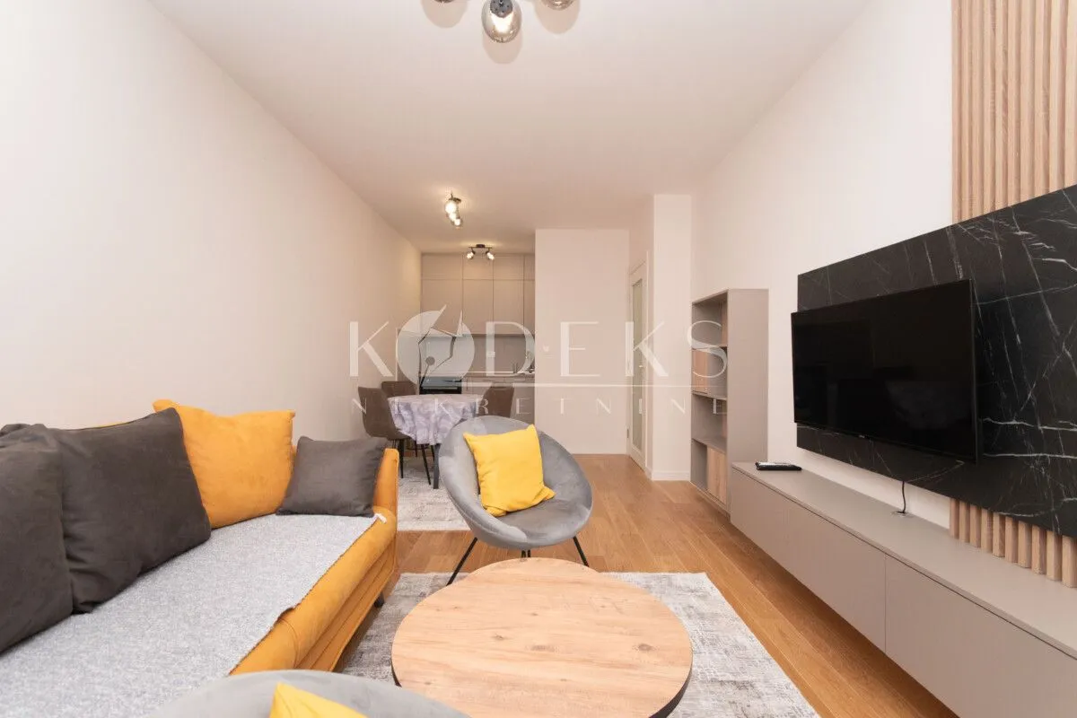 Rent, one bedroom apartment, 46m², Central Point, Podgorica