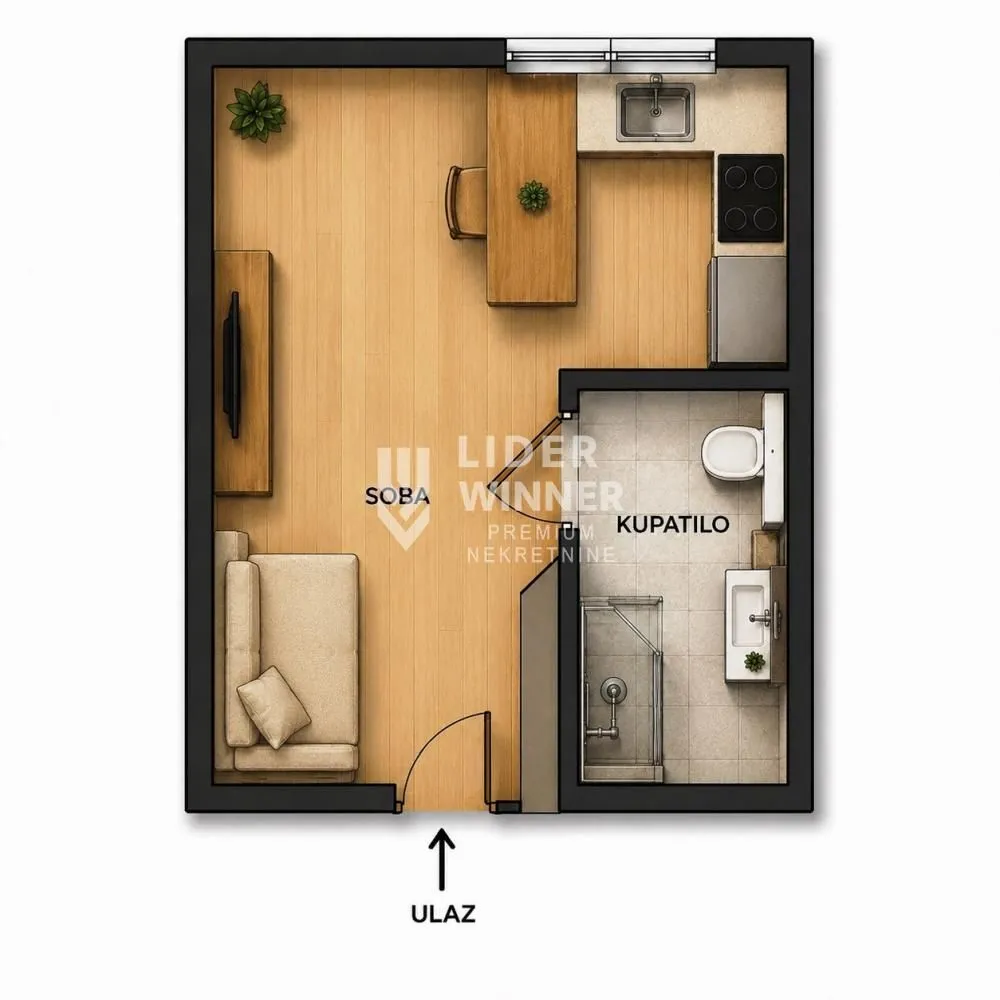 Prodaja, stan, 10m², Zemun Gornji Grad, Zemun Sve Podlokacije