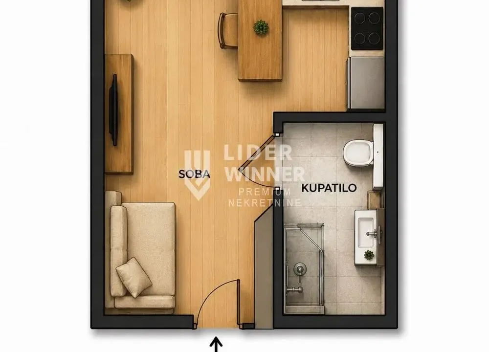 Prodaja, stan, 10m², Zemun Gornji Grad, Zemun Sve Podlokacije