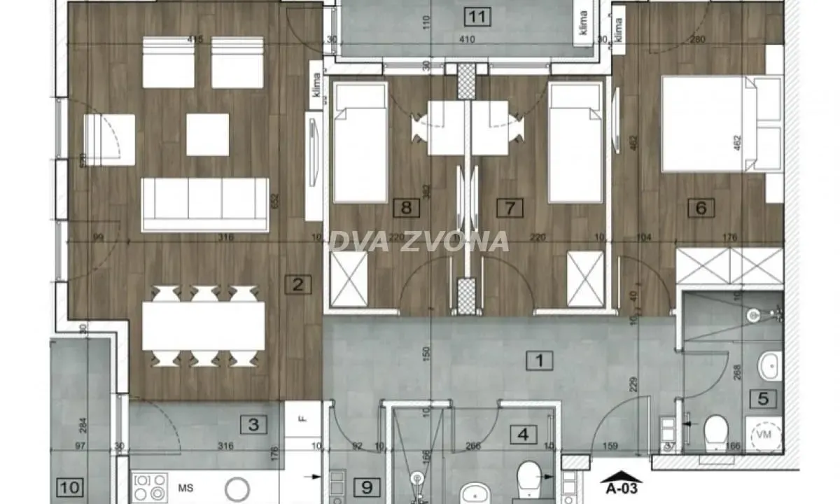 Prodaja, četvorosoban stan, 85m², Telep, Novi Sad Sve Podlokacije