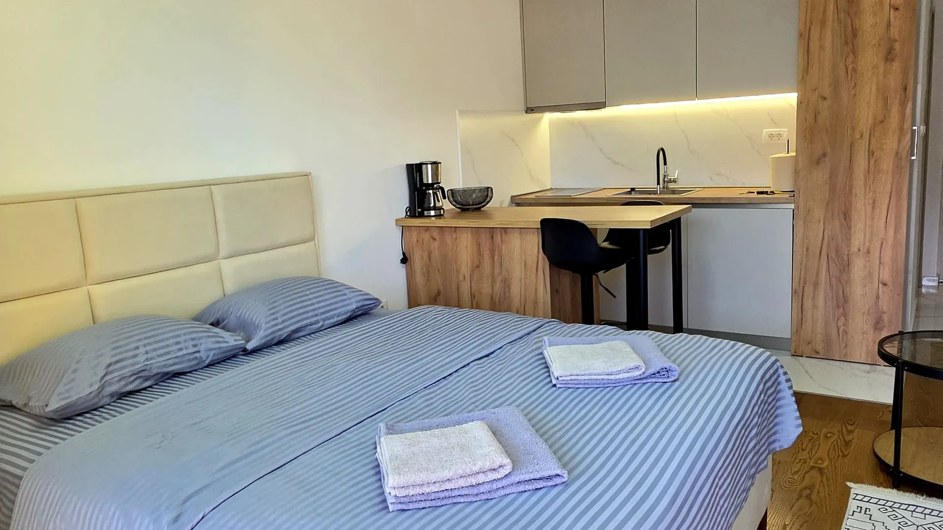 Daily-rent, one bedroom apartment, 26m², Pobrežje, Podgorica