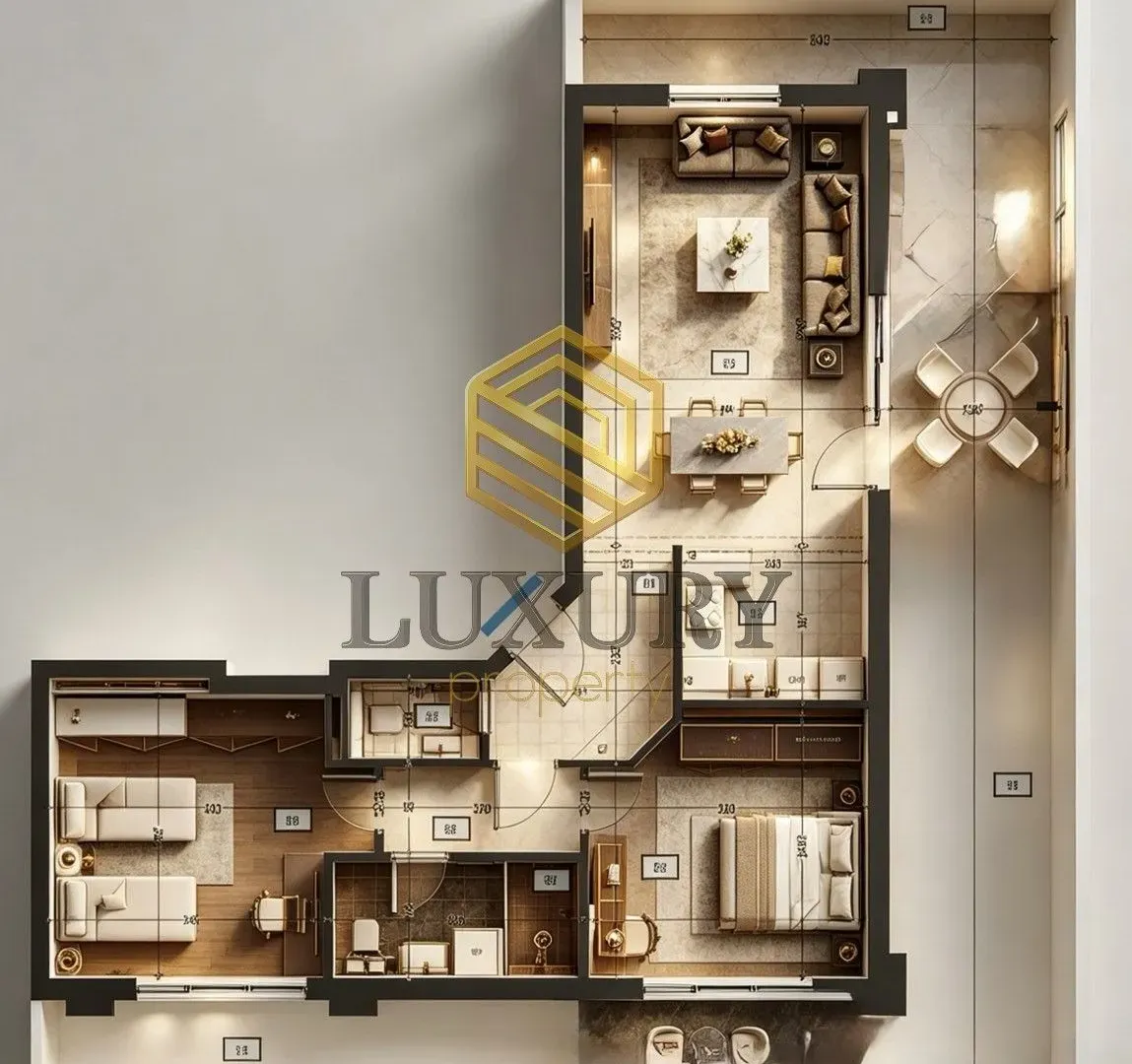 Prodaja, dvosoban stan, 125m², Preko Morače, Podgorica