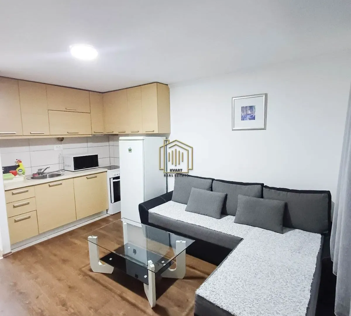 Izdavanje, dvosoban stan, 40m², Gintaš, Podgorica