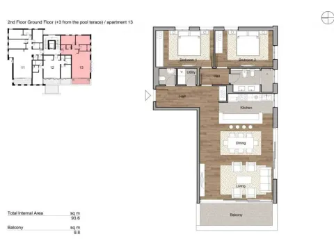 Prodaja, stan, 56m², Tivat, Crna Gora - image 13