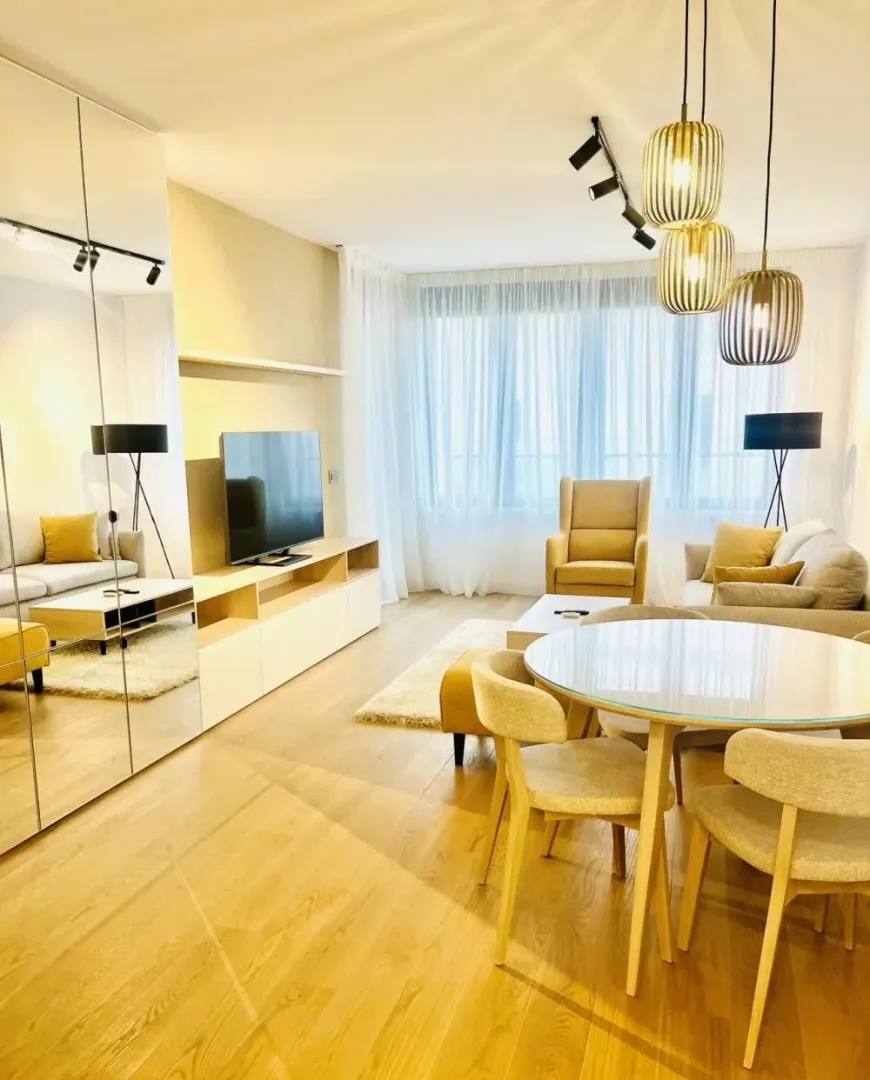Rent, two bedroom apartment, 55m², Novi Beograd Blok 65, Novi Beograd Sve Podlokacije