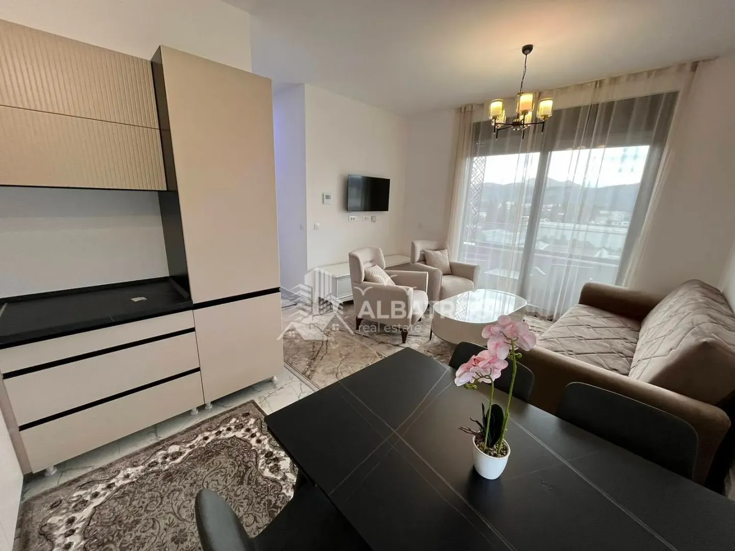 Rent, one bedroom apartment, 43m², Bjeliši, Bar