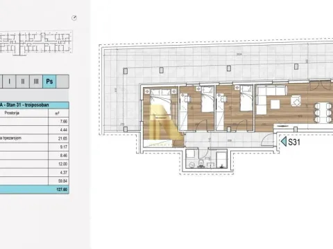 Prodaja, trosoban stan, 128m², Telep, Novi Sad Sve Podlokacije - image 2